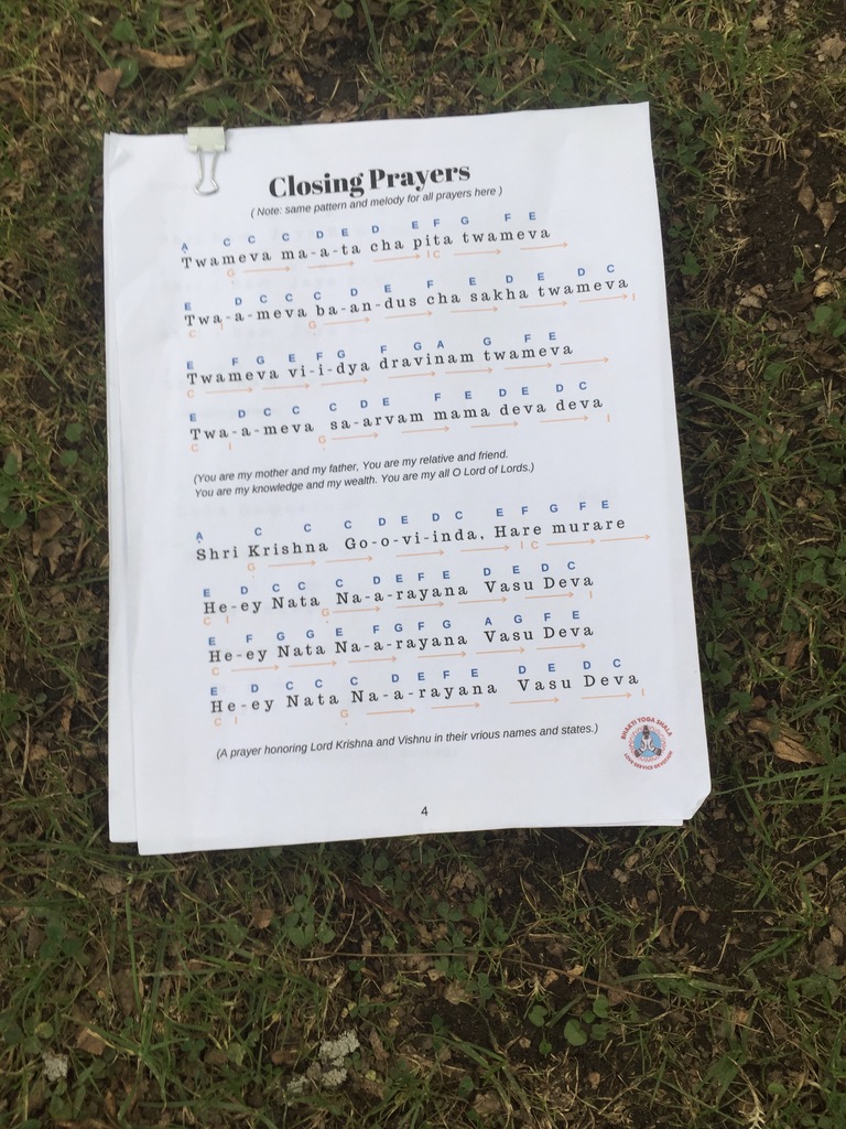 Closing Prayers