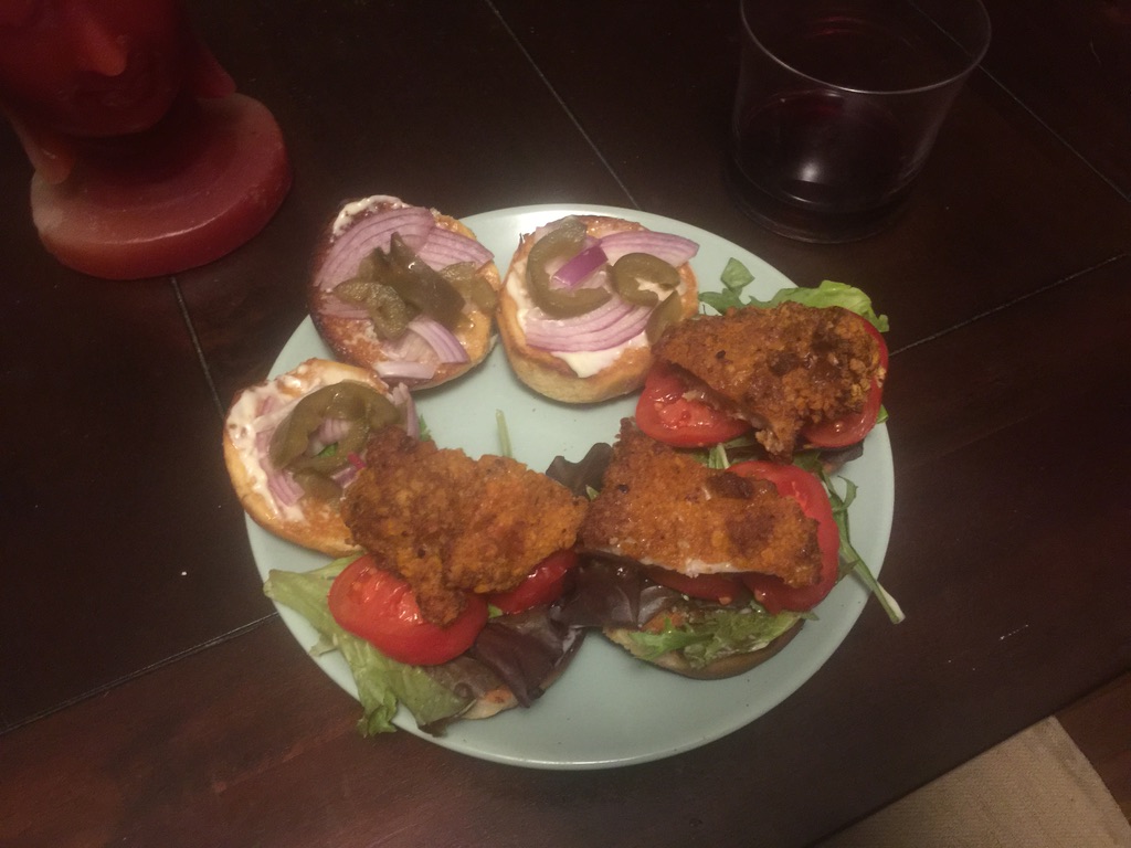 Air-Fried Chicken Sliders